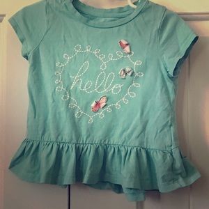 A cute way to say hello with butterflies